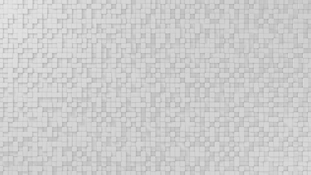 Abstract background in the form of three dimensional cubes. 3d rendering.