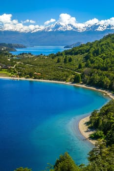 Spectacular lakes and mountain scenery in Chilean Patagonia