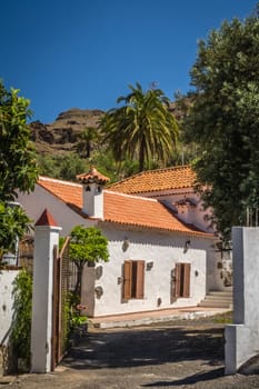 Picture of a small local home in Fataga town in Gran Canaria, Spain