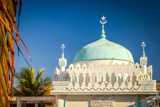 Mosque in the city Majunga in Western Madagascar