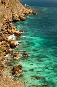 Stunning turquoise water on the coast near Diego Suarez ( Antisiranana ), Madagascar