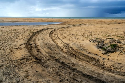 Coastal part of National Road from Soanierana Ivongo to Mananara