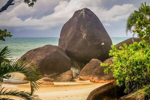 Stunning rocky coastline in the north eastern part of Madagascar