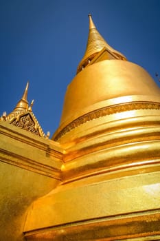Golden Stupa in the Grand Palace complex in Bangkok, Thailand