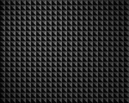 Surface structure black grey pyramid structure