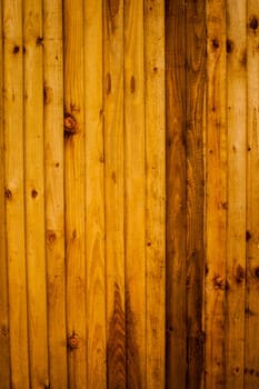Background texture of a wooden pine fence