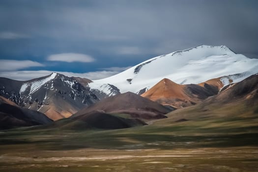 Stunning mountain landscape of Western Tibet