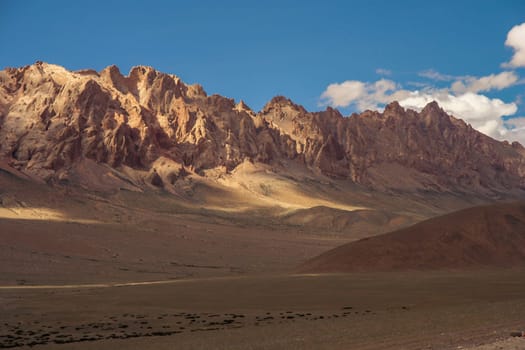 Beautiful landscape in the remote area of Western Tibet