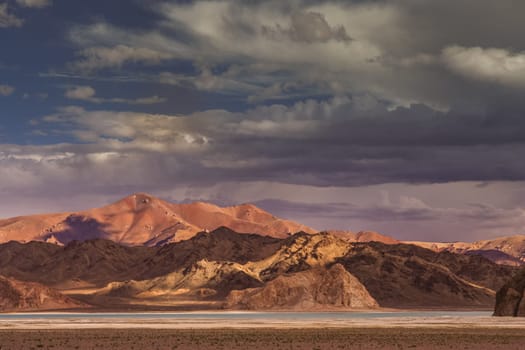 Beautiful landscape in the remote area of Western Tibet