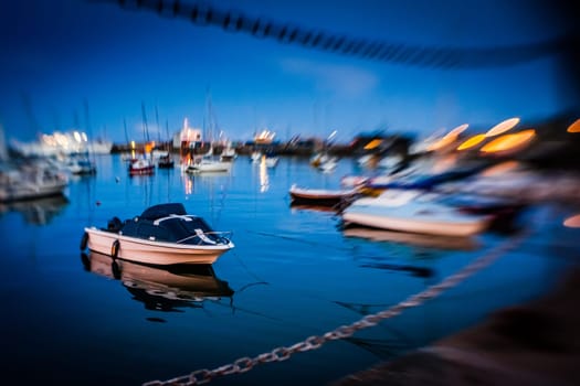 Boats in the Penzance Harbour, Cornwall, England, UK, Europe