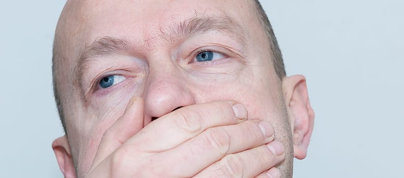 a man suffering from toothache