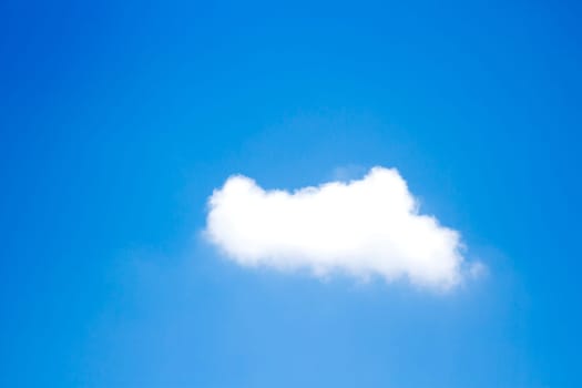 Light cloud with blue sky