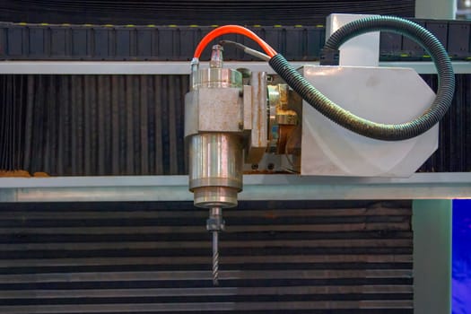 Spindle of CNC milling for wood