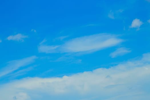 Blue sky with cloud