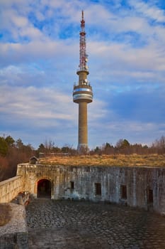 Television Tower near the Fort, Silistra, Bulgaria