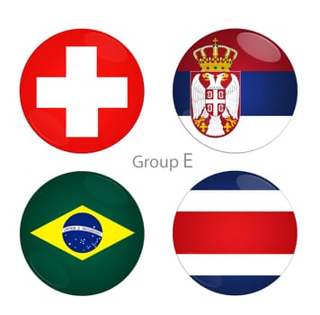Football Cup in Russia 2018. Group A countries