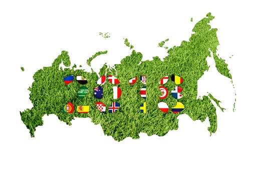 Football Cup in Russia 2018