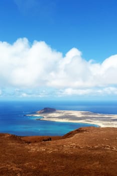 Volcanic Island La Graciosa - Lanzarote, Canary Islands, Spain
