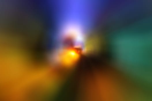Colorful motion blurred background.