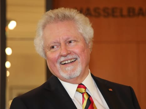 Former Lord Mayor of Magdeburg Willi Polte (SPD) at the ceremony for the 80th birthday of Magdeburg honorary citizen Willi Polte
