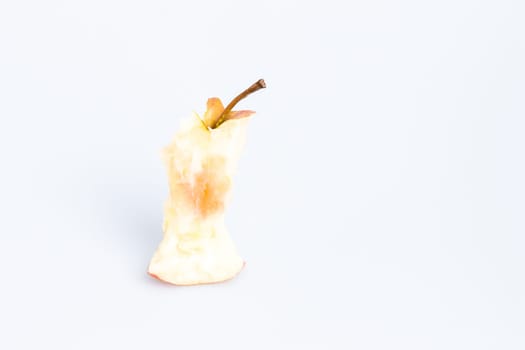 Apple torsel on White Background.