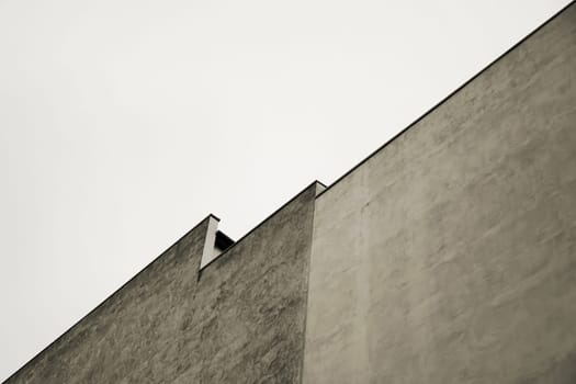 Facade of a residential building in the city centre of Magdeburg