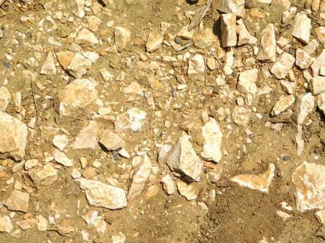 stones and earth