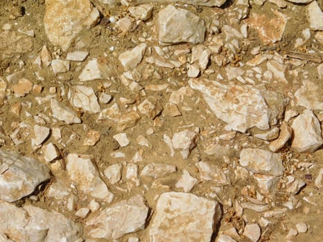 stones and earth