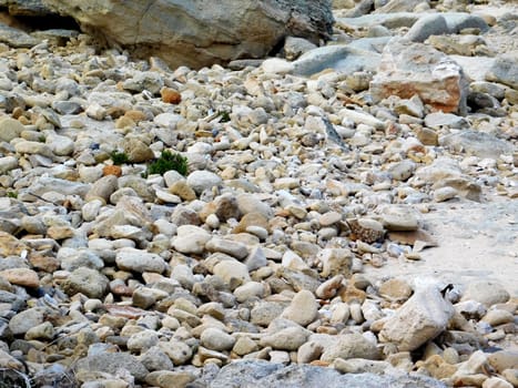 stones and rocks at the sea