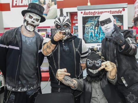 HÄMATOM during an autograph session on 30.01.2018 in Magdeburg