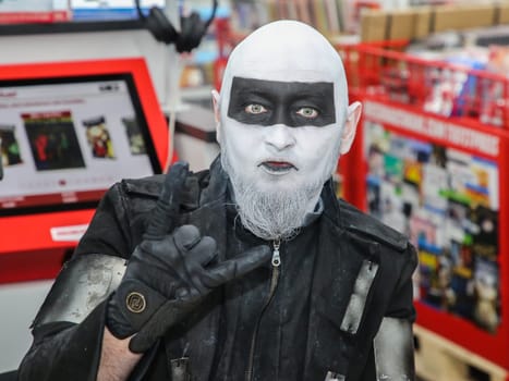 Nord (Torsten Scharf) Hematoma during an autograph session on 30.01.2018 in Magdeburg