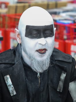Nord (Torsten Scharf) Hematoma during an autograph session on 30.01.2018 in Magdeburg