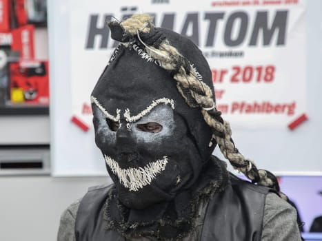West (Peter Haag) Hematoma during an autograph session on 30.01.2018 in Magdeburg
