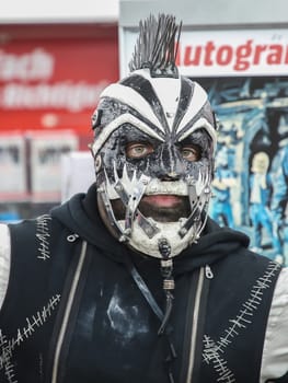 during an autograph session on 30.01.2018 in Magdeburg