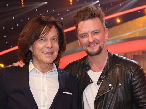 Singer Jürgen Drews and singer Ben Zucker at Schlager Champions - The big party of the best on 13.01.2018 in Berlin