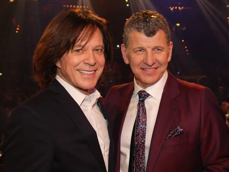 Singer Jürgen Drews and singer Semino Rossi at Schlager Champions - The big festival of the best on 13.01.2018 in Berlin