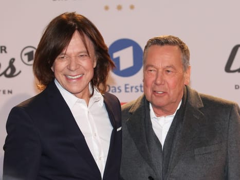 Singer Jürgen Drews and singer Roland Kaiser at Schlager Champions - Das große Fest der Besten on 13.01.2018 in Berlin