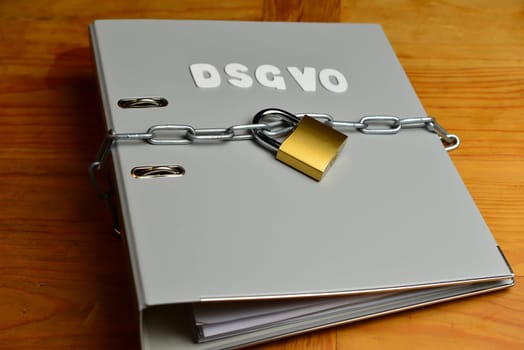 Data protection Security Chain with lock on the Internet