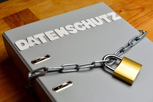 Data protection Security Chain with lock on the Internet