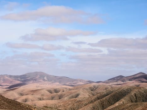 landscape on fuerteventura