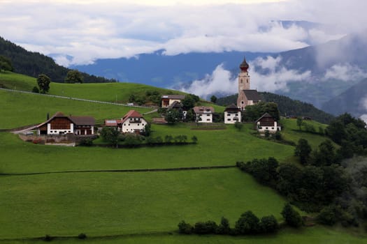 Pilgrimage church Maria Saal near Klobenstein on the Ritten in South Tyrol