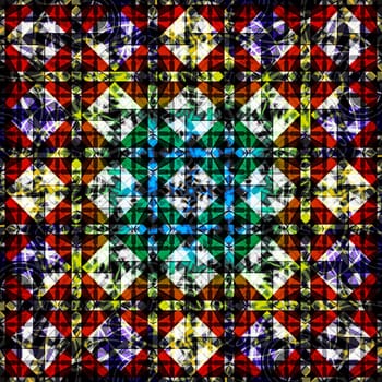 abstract arabesque diverse line and shape patterns collaged. Colors,light,faith,concept,religion,art,culture.