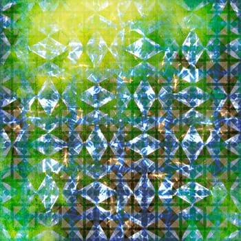 abstract arabesque diverse line and shape patterns collaged. Colors,light,faith,concept,religion,art,culture.