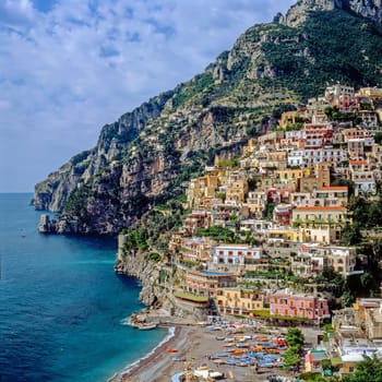 View of Positano, Italy