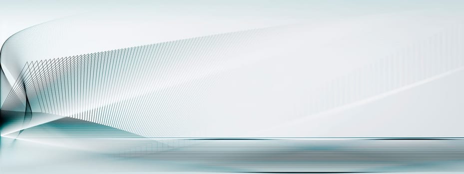 abstract lines movement color banner horizon bright