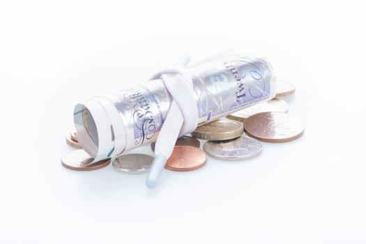Shoestring budget concept