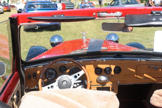 Suncar Arpege roadster built in the 80s with a mechanical basic Renault 5 by a French manufacturer of Annecy
