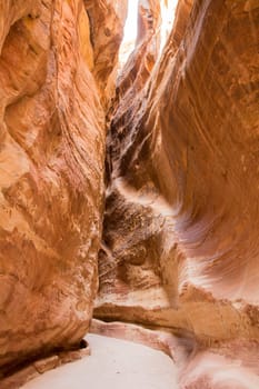 Petra, the capital of the kingdom of the Nabateans in ancient times. UNESCO World Heritage
