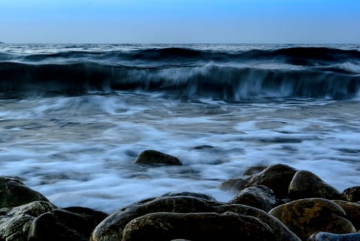 Dusk over the sea - Gouves, Crete, Greece