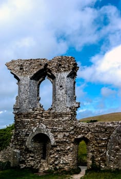 Remains of Corfe Castle - Corfe / Wareham, United Kingdom